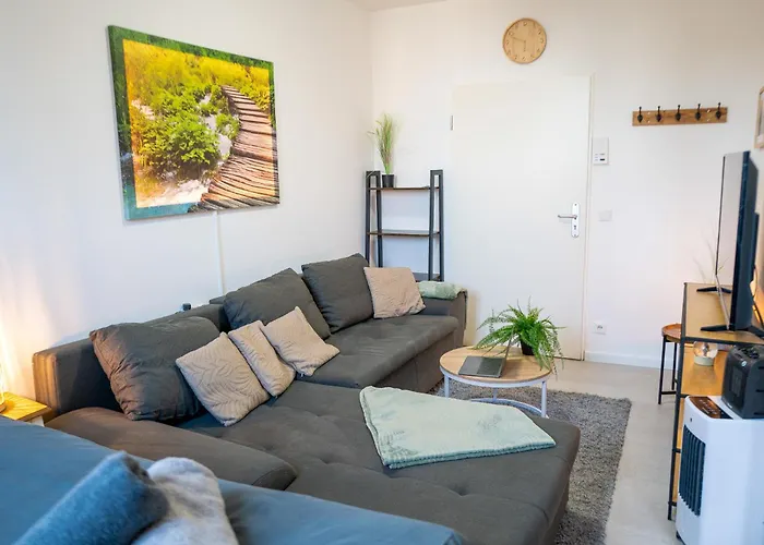 223 Gemuetliche Dachgeschosswhg Im Herzen Apartman